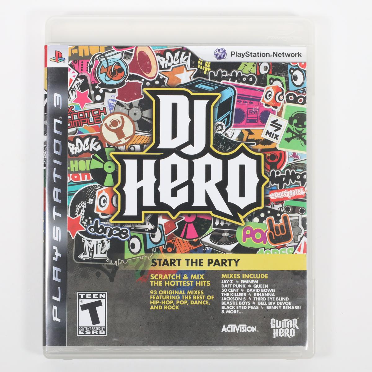 DJ Hero (game only) - PlayStation 3 (Complete / Good)