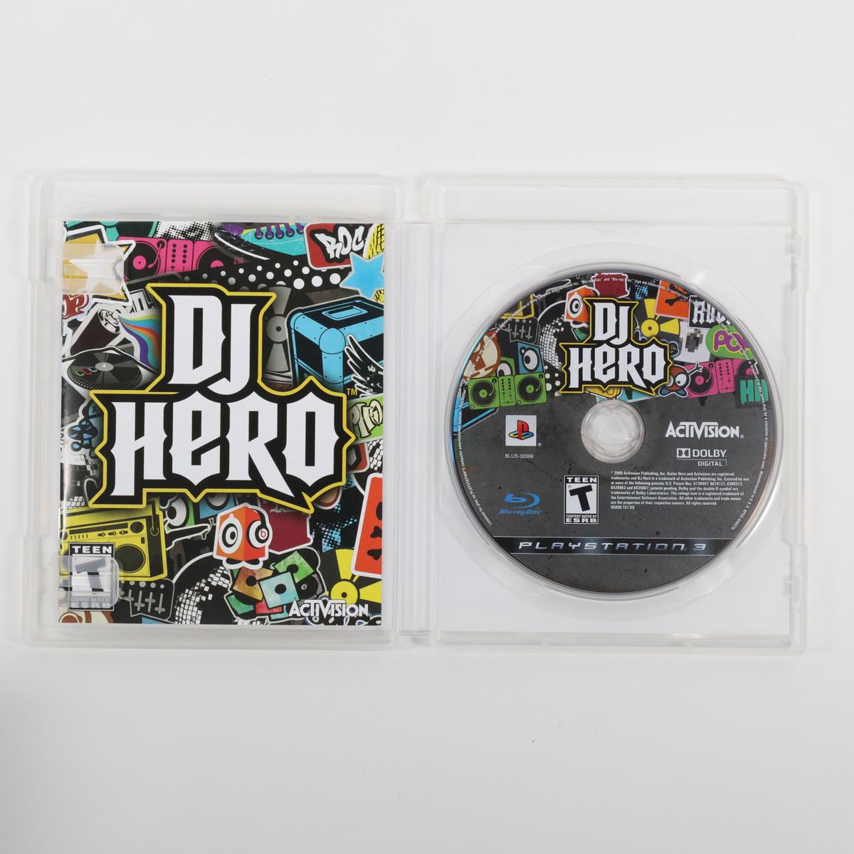 DJ Hero (game only) - PlayStation 3 (Complete / Good)