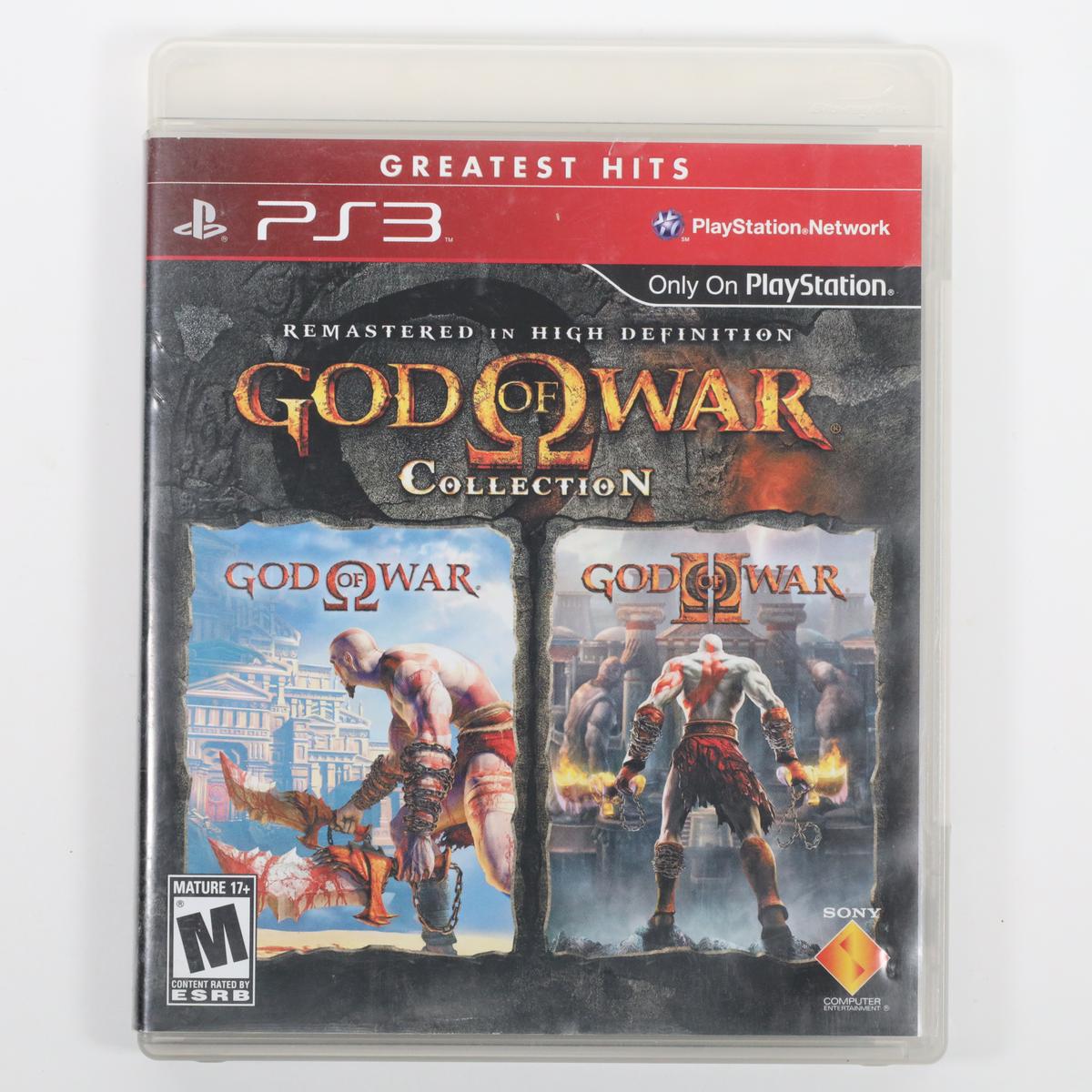 God of War Collection - PlayStation 3 (Complete / Good)