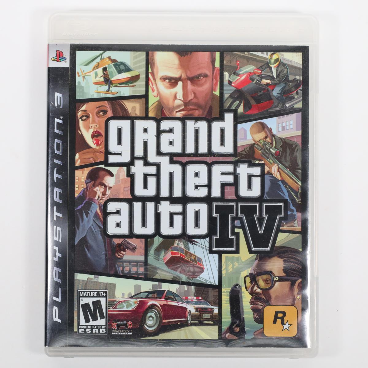 Grand Theft Auto 4 - PlayStation 3 (Complete / Acceptable)