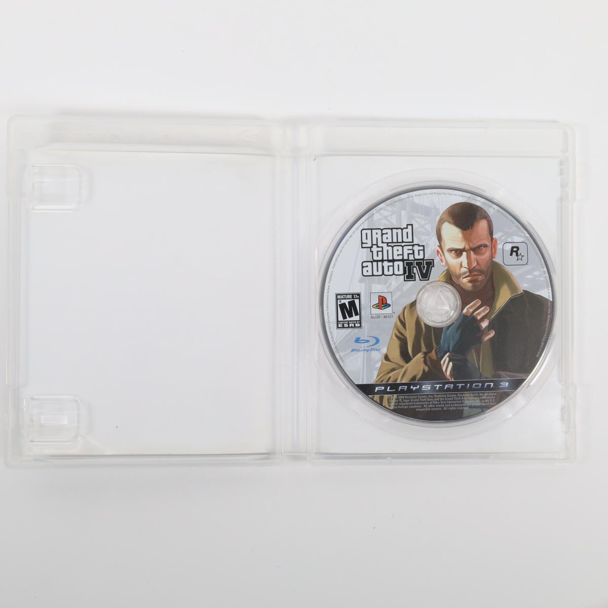 Grand Theft Auto 4 - PlayStation 3 (Complete / Acceptable)