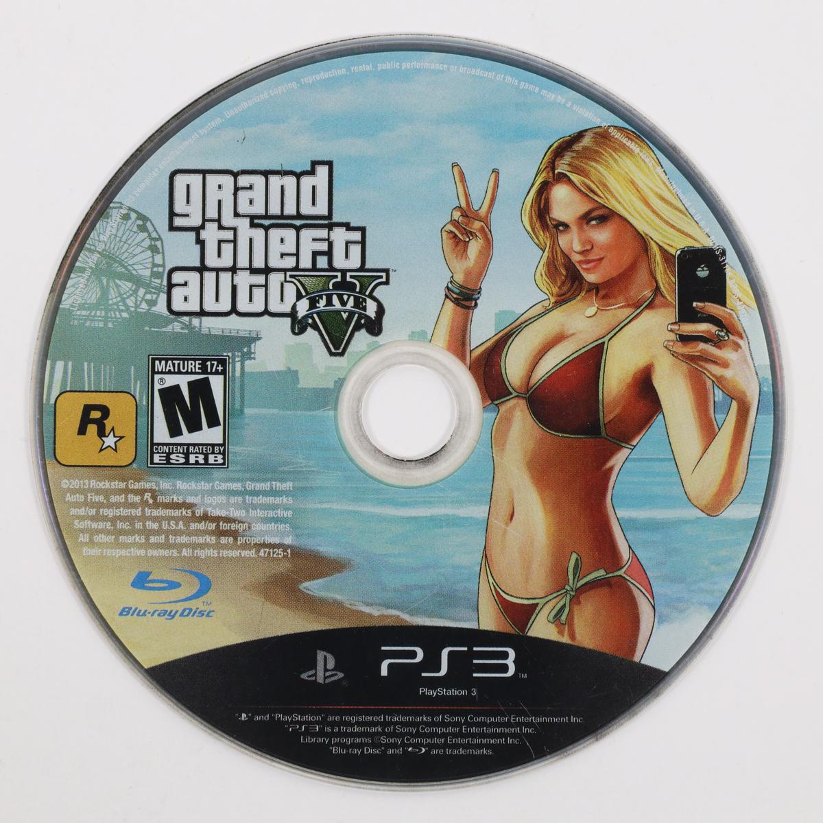 Grand Theft Auto V - PlayStation 3 (Loose [Game Only] / Good)