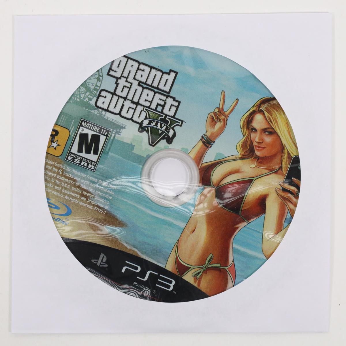 Grand Theft Auto V - PlayStation 3 (Loose [Game Only] / Good)