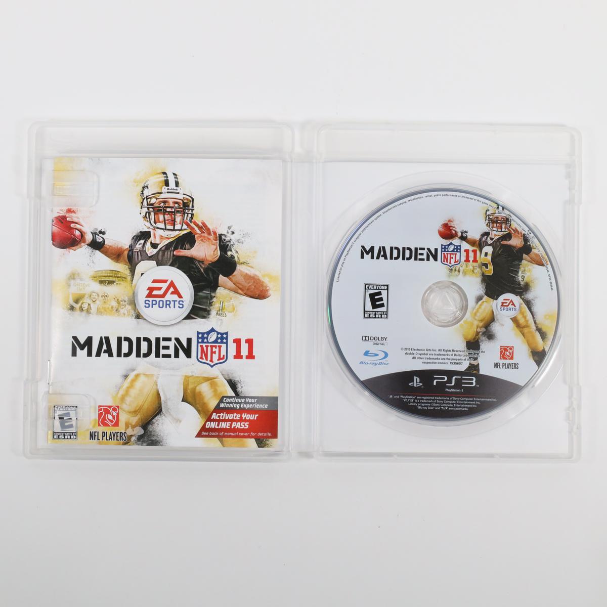 Madden NFL 11 - PlayStation 3 (Complete / Good)