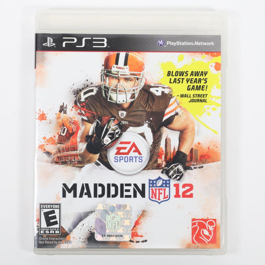 Madden NFL 12 - PlayStation 3 (Complete / Acceptable)