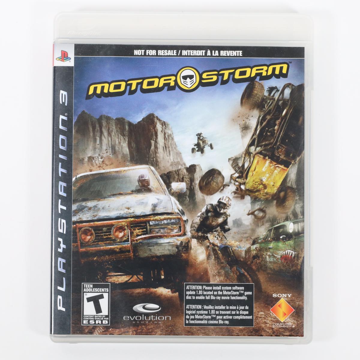 MotorStorm - PlayStation 3 (Complete / Good)