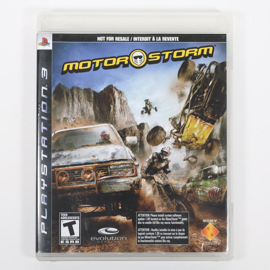 MotorStorm - PlayStation 3 (Complete / Good)