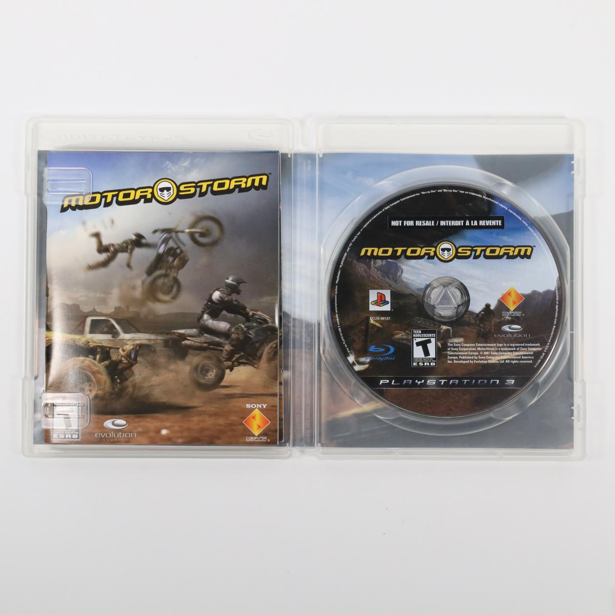 MotorStorm - PlayStation 3 (Complete / Good)