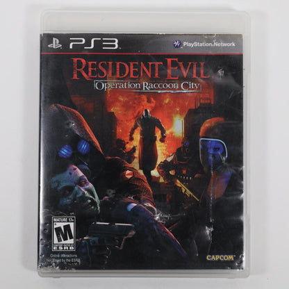 Resident Evil: Operation Raccoon City - PlayStation 3 (Complete / Acceptable)