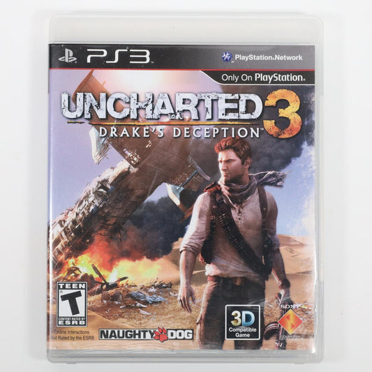 Uncharted 3: Drake's Deception - PlayStation 3 (Complete / Good)