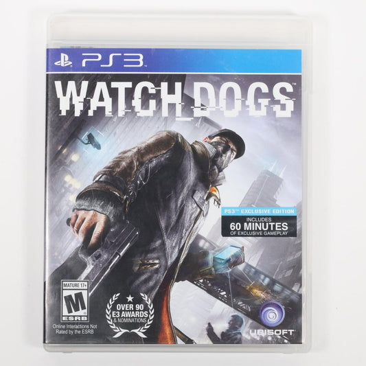 Watch Dogs - PlayStation 3 (Complete / Acceptable)