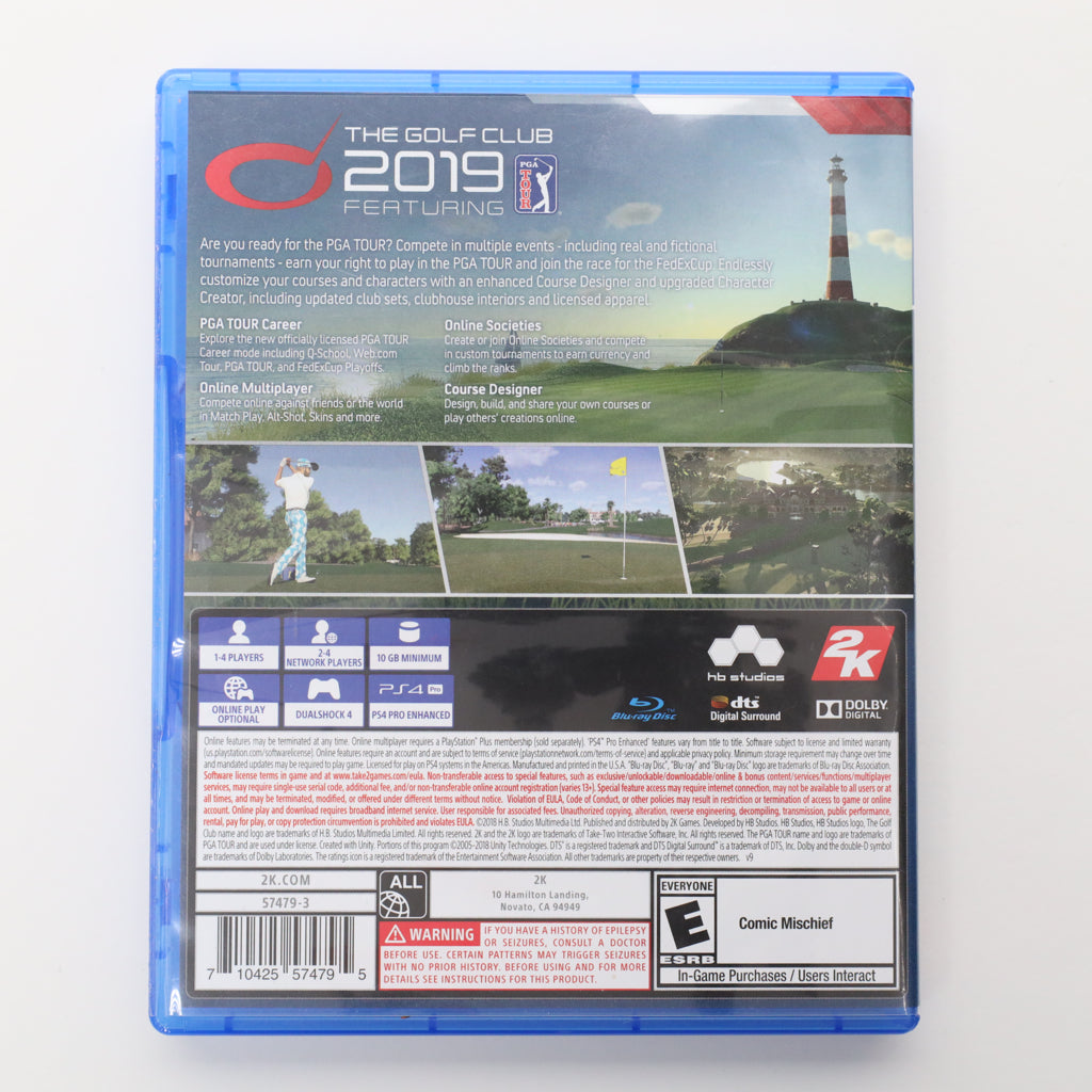 Golf Club 2019 - PlayStation 4 (Complete / Good)