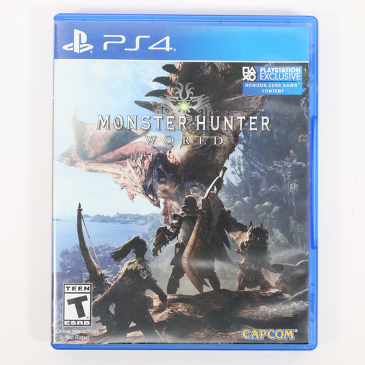 Monster Hunter: World - PlayStation 4 (Complete / Acceptable)