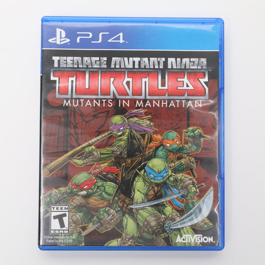 Teenage Mutant Ninja Turtles Mutants in Manhattan - PS4 (Complete / Good)