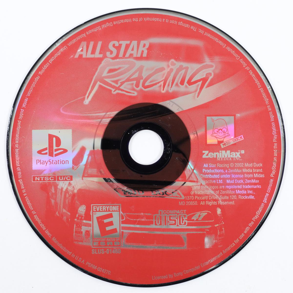 All-Star Racing - PlayStation (Loose / Good)