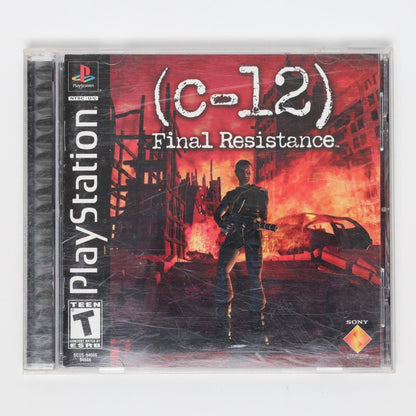 C-12: Final Resistance - PlayStation (Complete / Good)