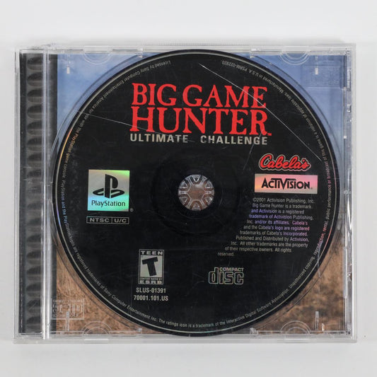 Cabela's Big Game Hunter: Ultimate Challenge - PlayStation (Loose [Game Only] / Acceptable)