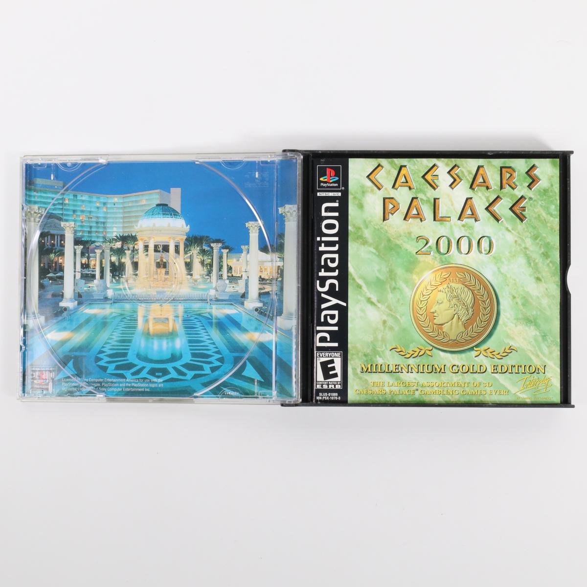 Caesar's Palace 2000 - PlayStation (Complete / Good)