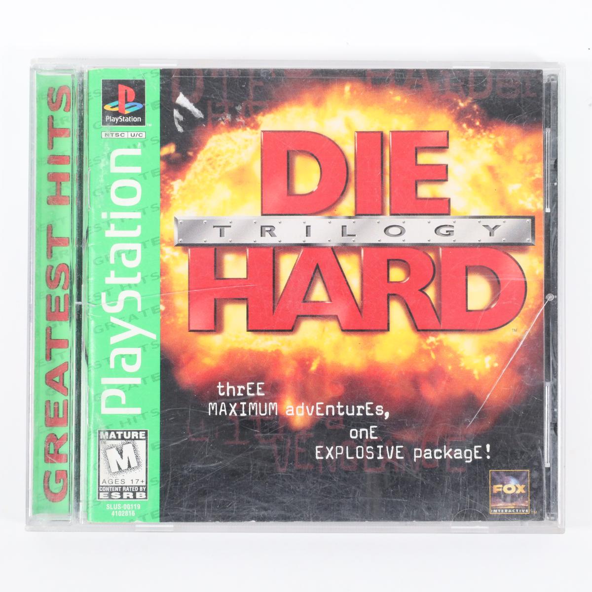 Die Hard Trilogy - PlayStation (Complete / Good)