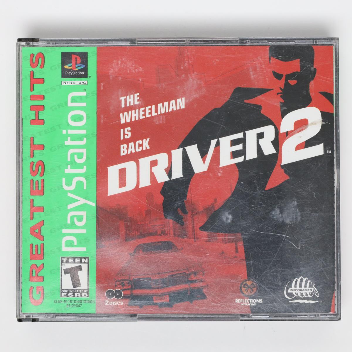 Driver 2 - PlayStation (Complete / Good)