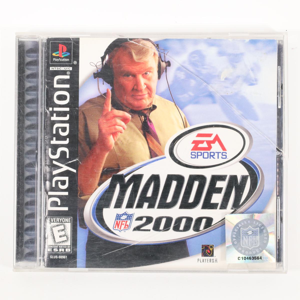 Madden NFL 2000 - PlayStation (Complete / Good)