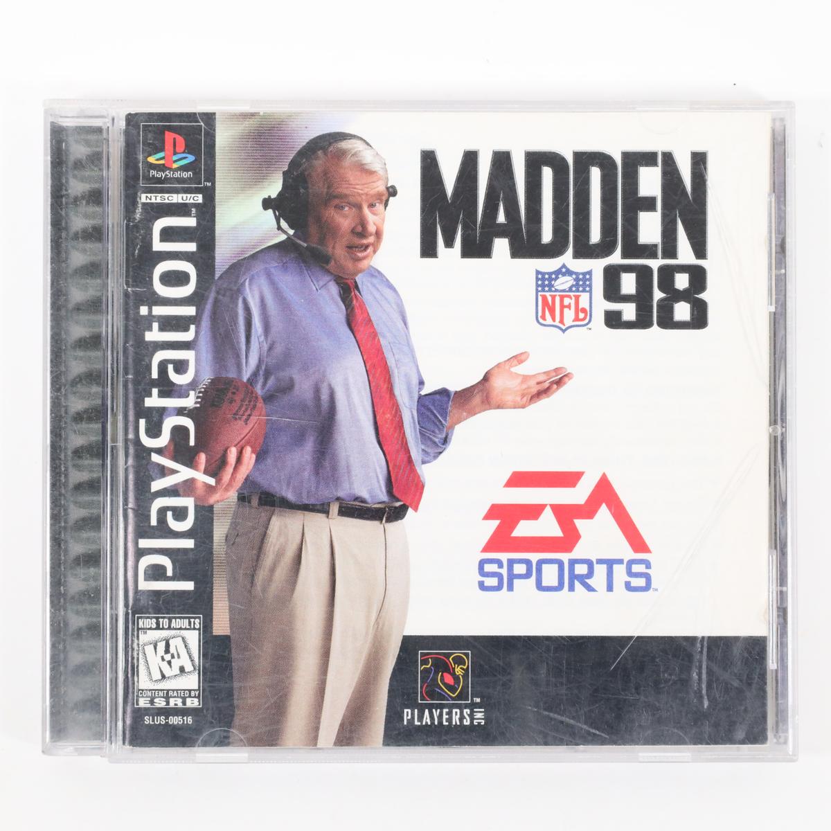 Madden NFL 98 - PlayStation (Complete / Good)