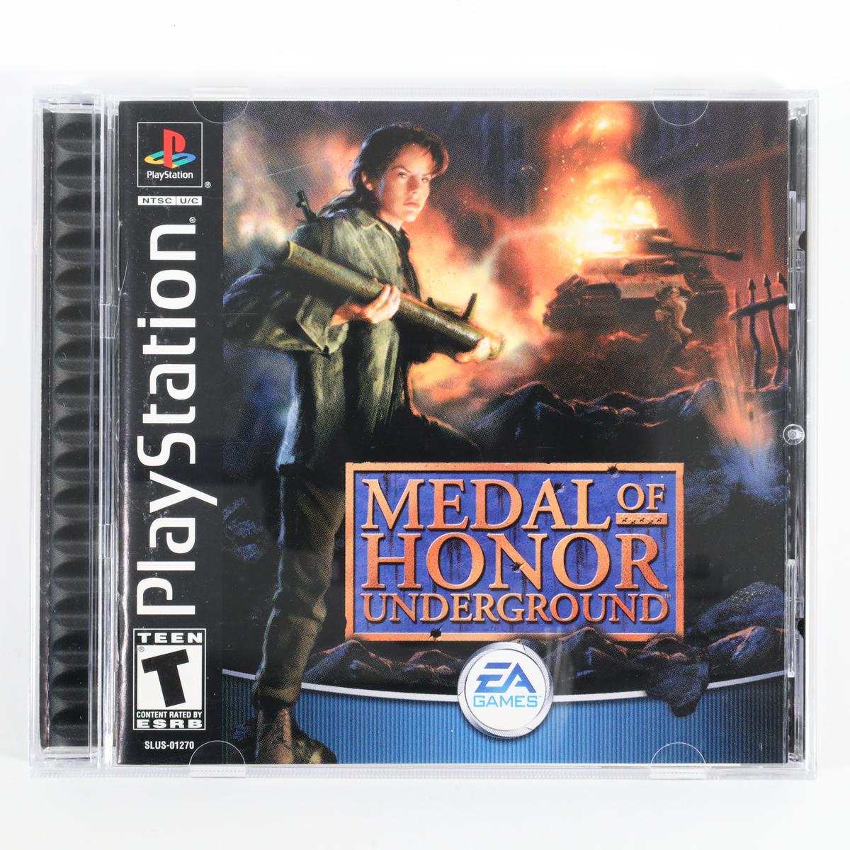 Medal of Honor: Underground - PlayStation (Complete / Good)