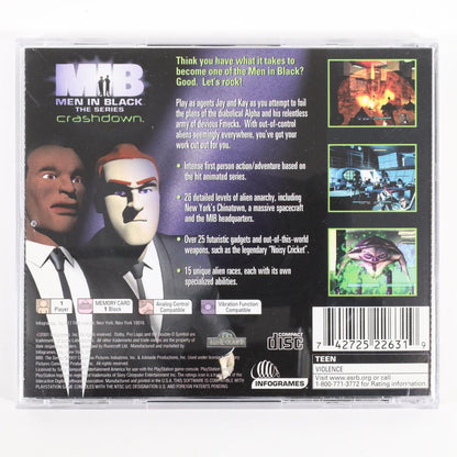 Men in Black: The Series – Crashdown - PlayStation (Complete / Good)