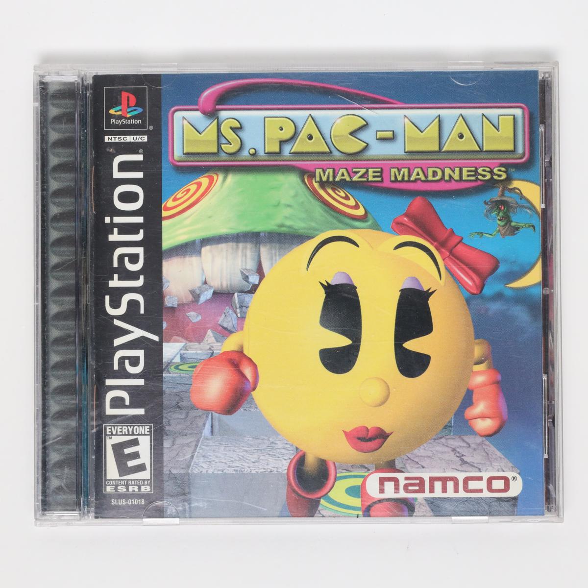 Ms. Pac-Man Maze Madness - PlayStation (Complete / Good)