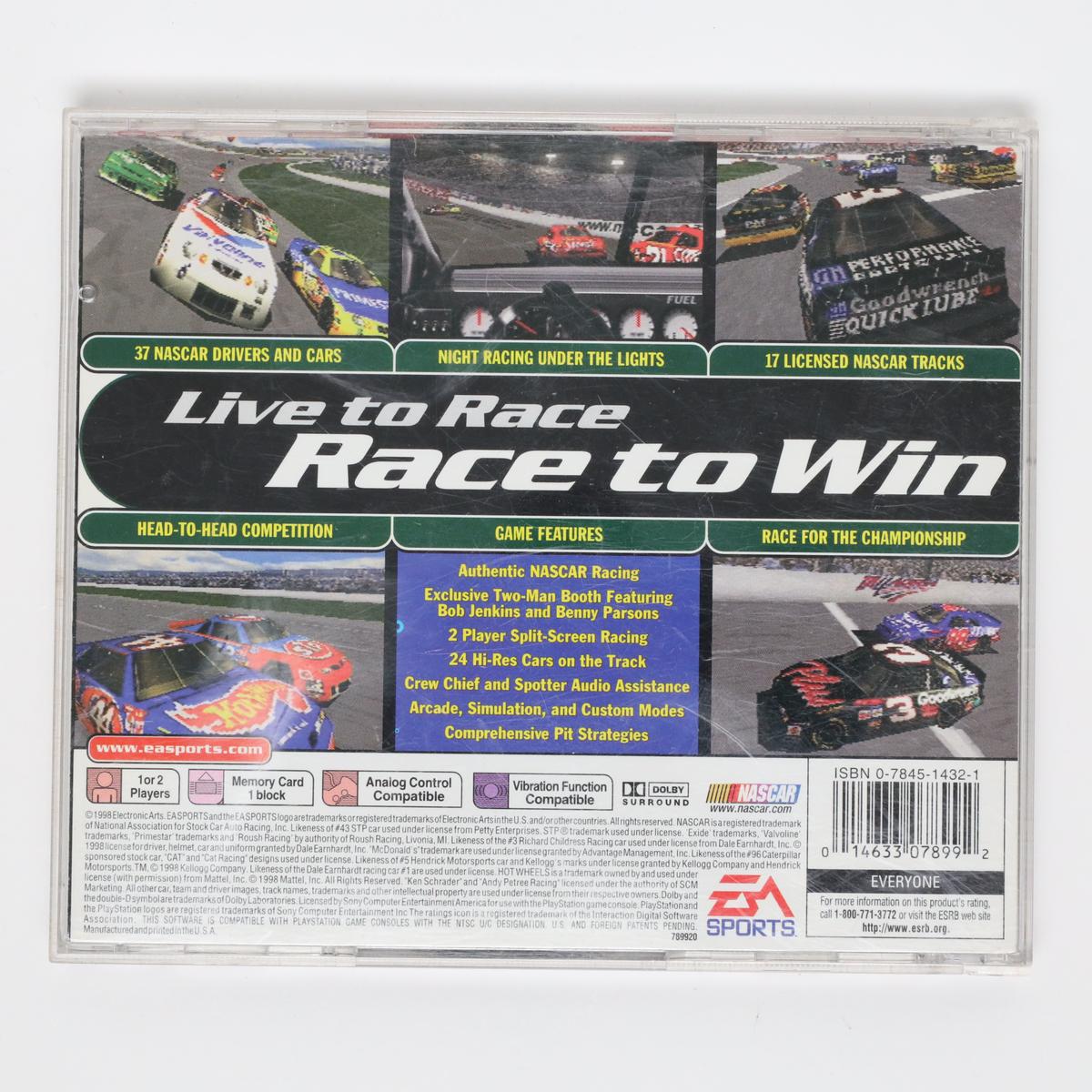 NASCAR 99 - PlayStation (Complete / Good)