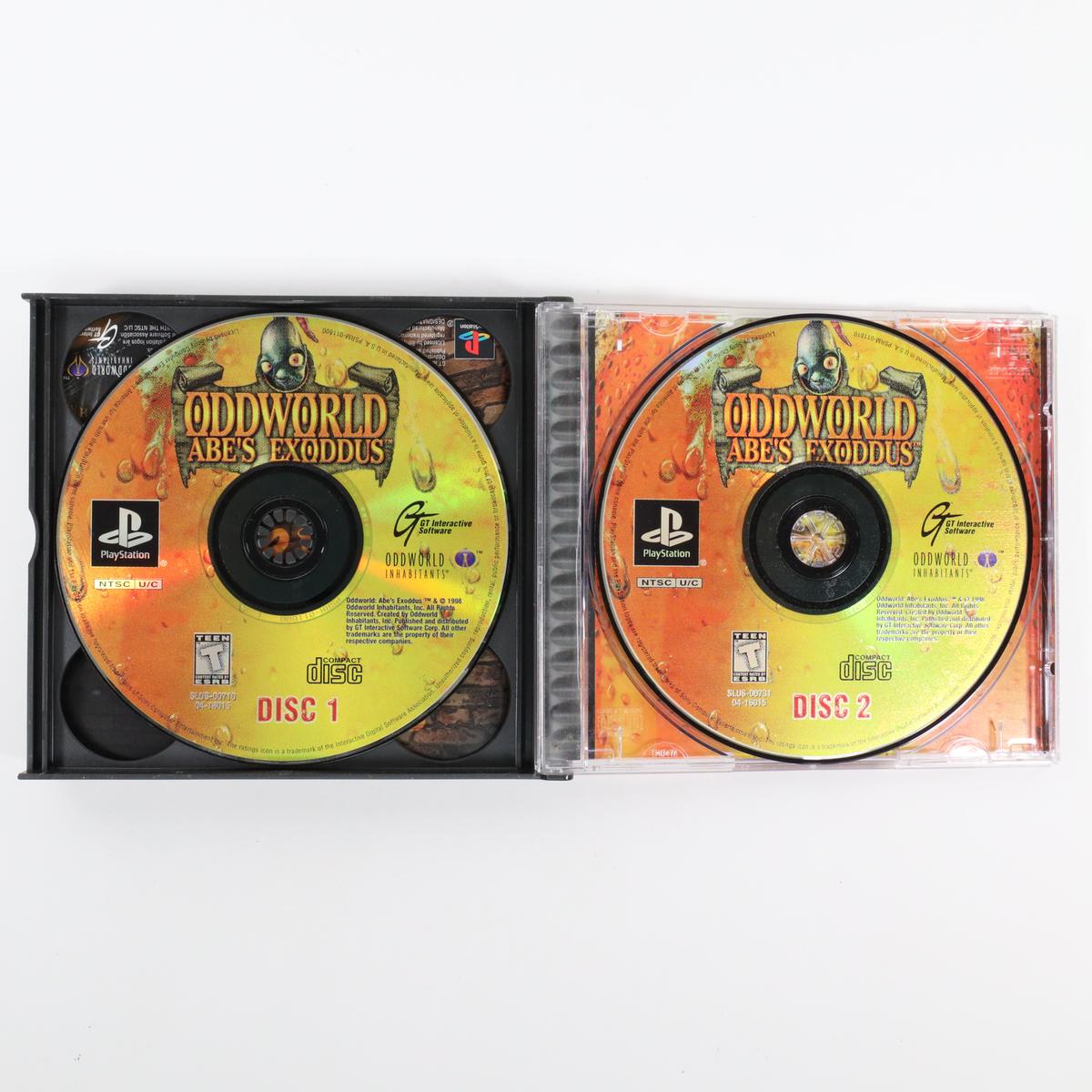 Oddworld: Abe's Exoddus - PlayStation (Complete / Good)