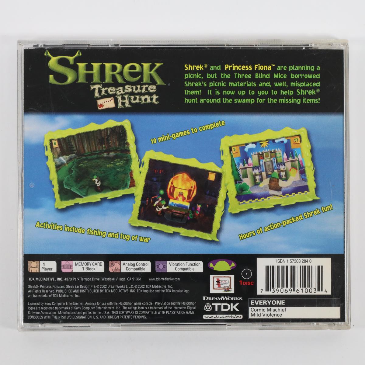 Shrek: Treasure Hunt - PlayStation (Complete / Good)