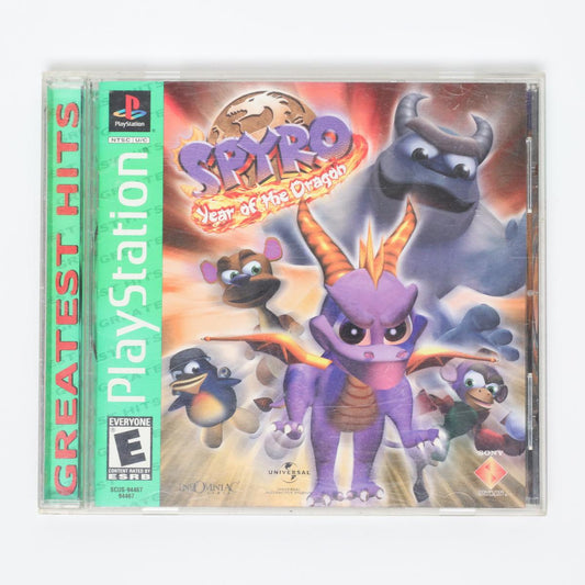 Spyro Year of the Dragon - PlayStation (Complete / Good)