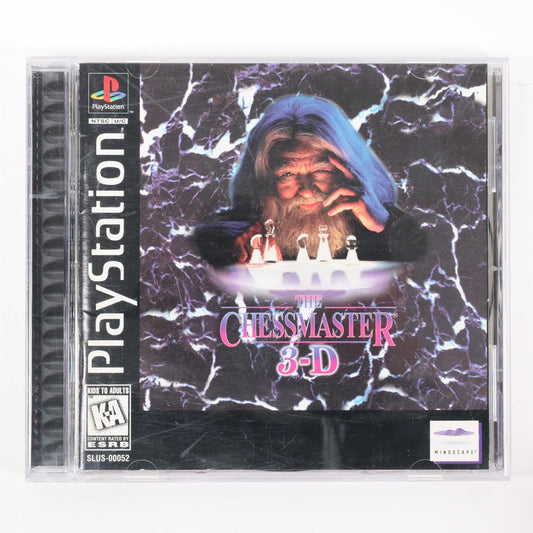 The Chessmaster 3-D - PlayStation (Complete / Good)