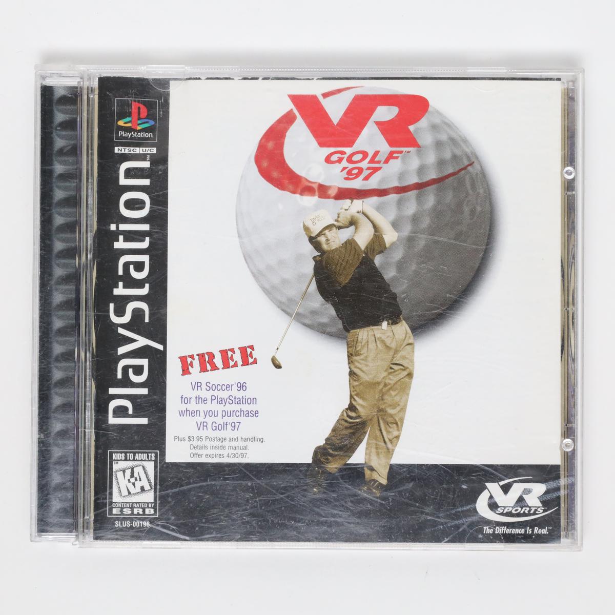 VR Golf '97 - PlayStation (Complete / Good)