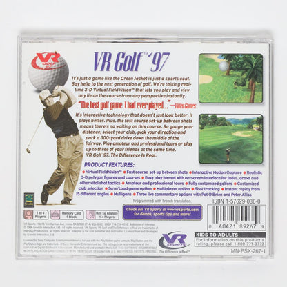 VR Golf '97 - PlayStation (Complete / Good)