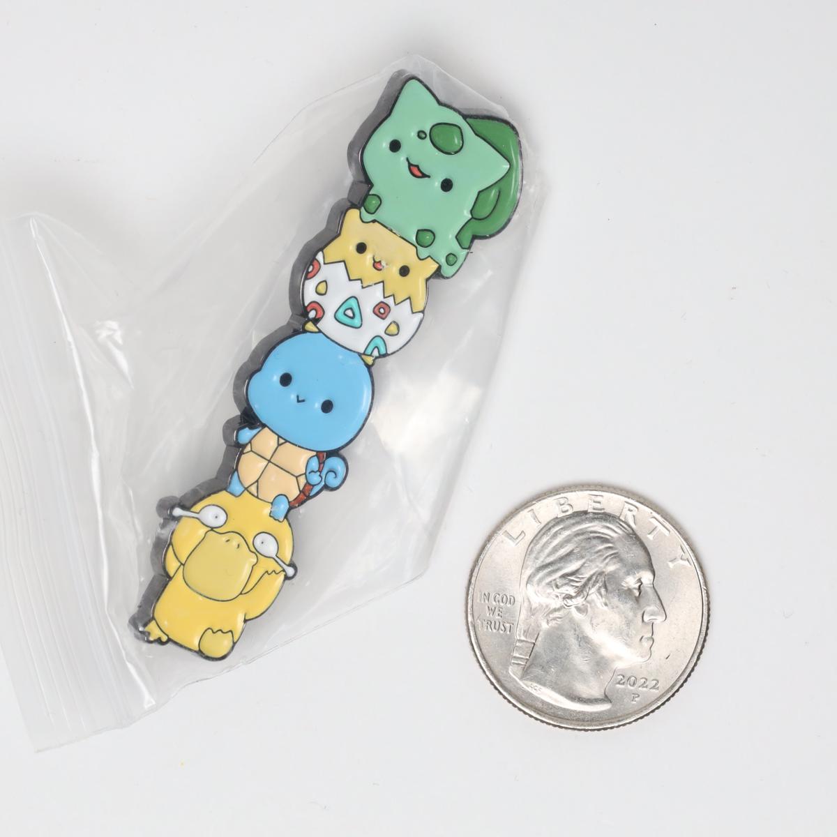 Pokemon Kawaii Totem Enamel Pin