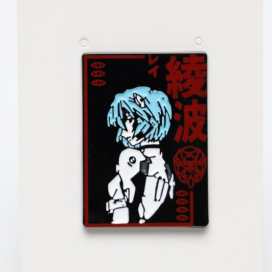 Rei Ayanami Neon Genesis Evangelion Suited Japanese Enamel Pin