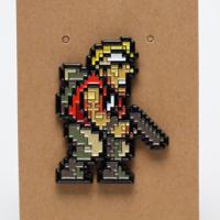 Retro Metal Slug Marco Enamel Pin