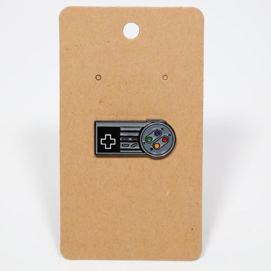 Retro Nintendo Game Controller Enamel Pin