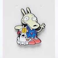 Rocko and Spunky Enamel Pin