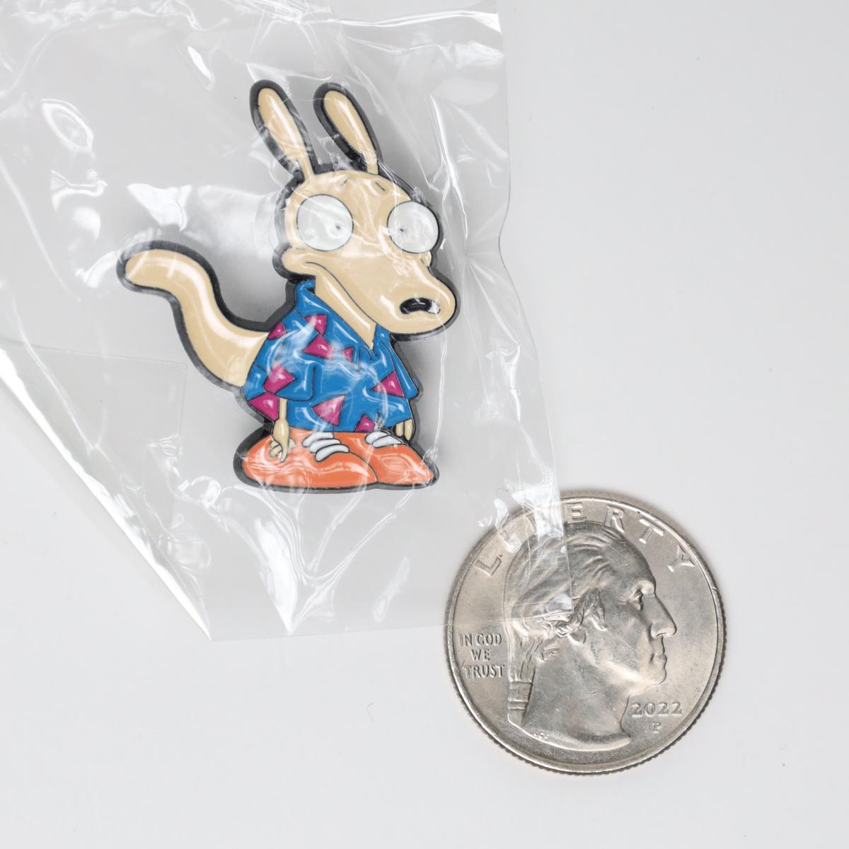 Rocko Enamel Pin