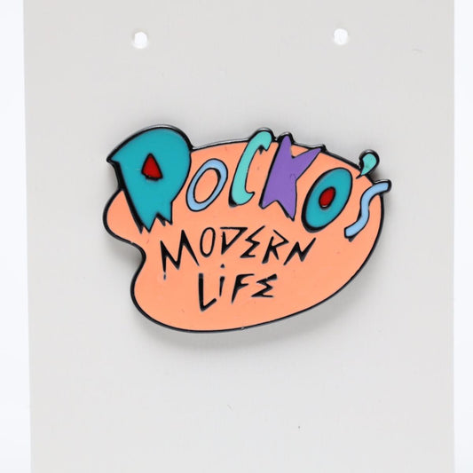 Rocko’s Modern Life Logo Enamel Pin