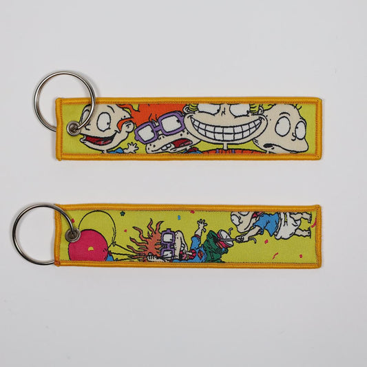 Rugrats Embroidered Keychain