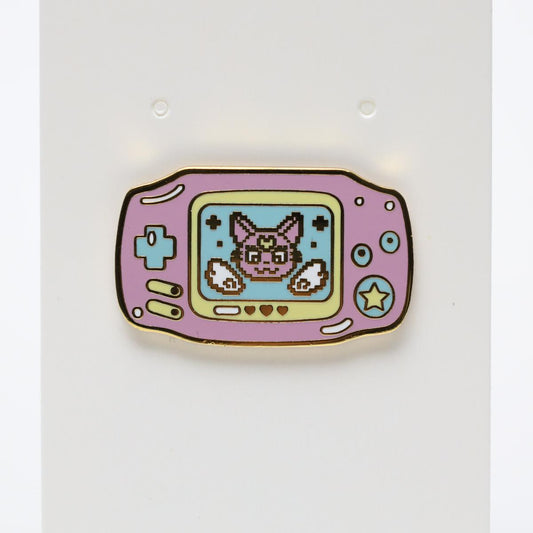 Sailor Moon Luna Gameboy Advance Enamel Pin