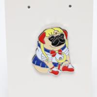 Sailor Moon Pug Enamel Pin