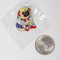 Sailor Moon Pug Enamel Pin