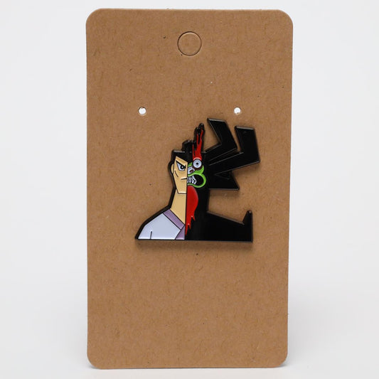 Samurai Jack Aku Split Enamel Pin