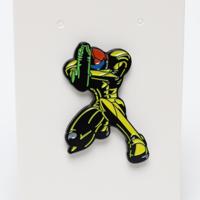 Samus Metroid Enamel Pin