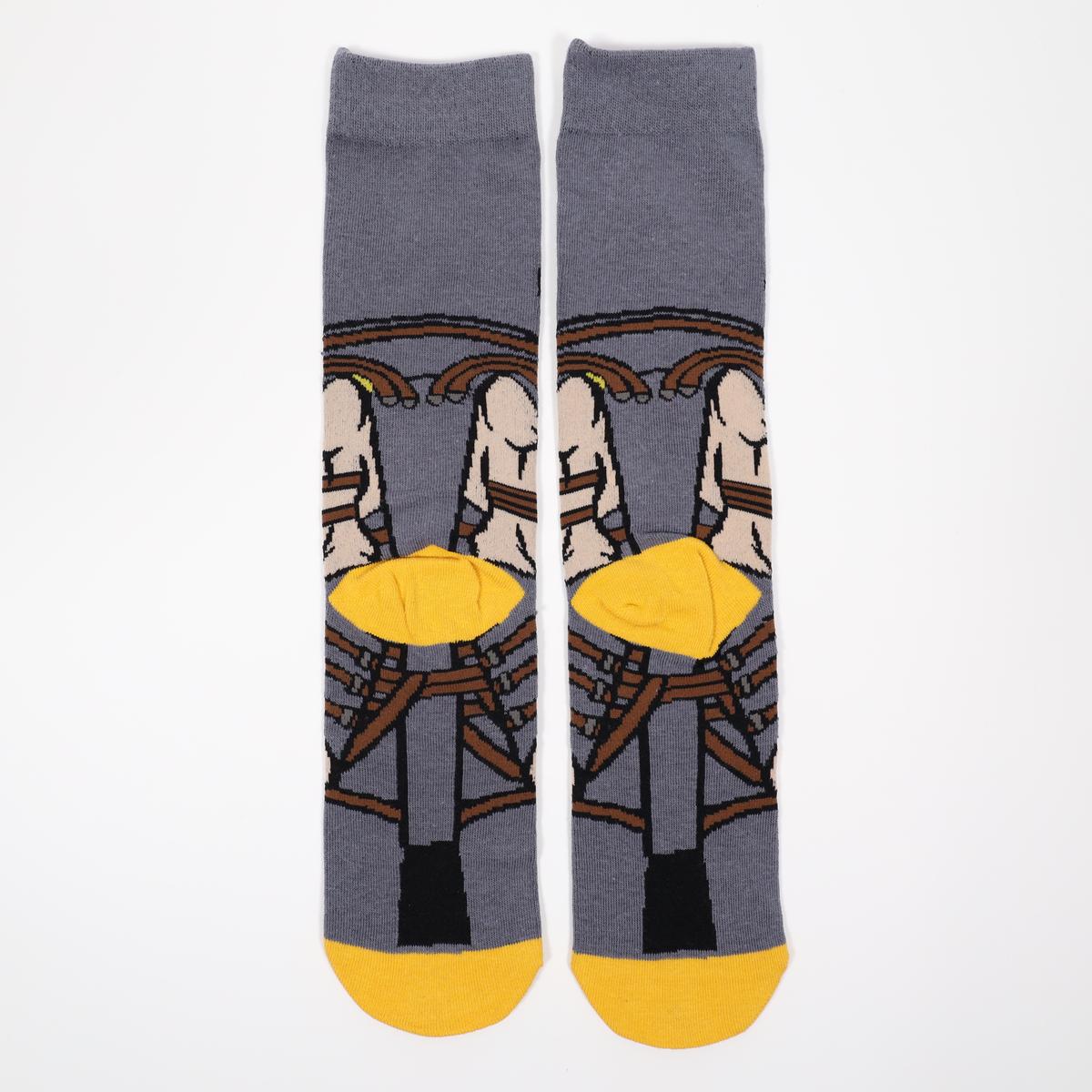 Scorpion “Mortal Kombat” 90s Retro Socks